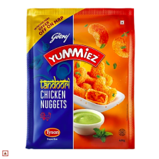 GODREJ YUMMIES TANDOORI CHICKEN NUGGETS FROZEN